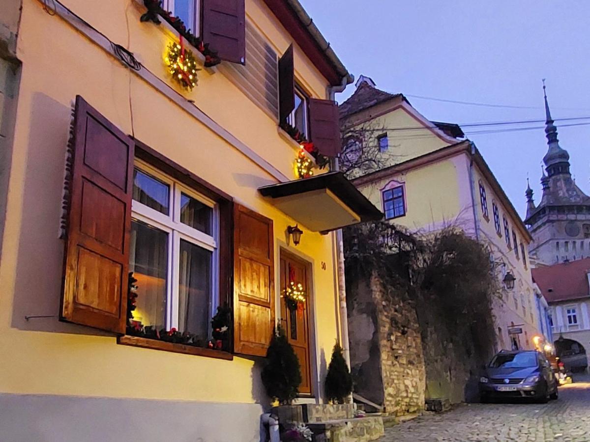 Ferienwohnung Casa Hermann Sighişoara Exterior foto