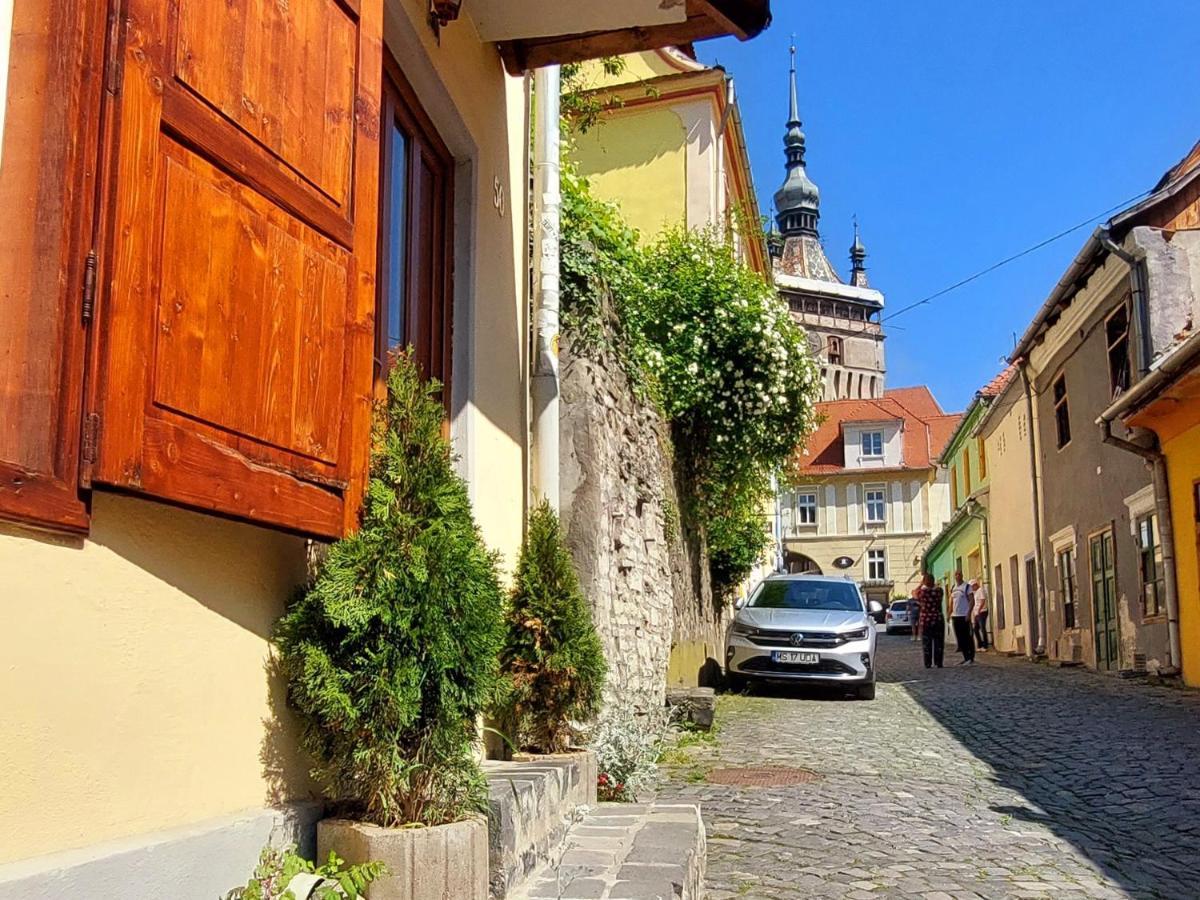 Ferienwohnung Casa Hermann Sighişoara Exterior foto