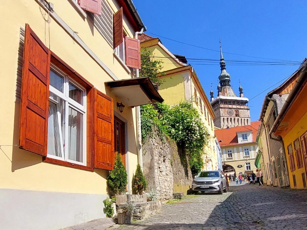 Ferienwohnung Casa Hermann Sighişoara Exterior foto