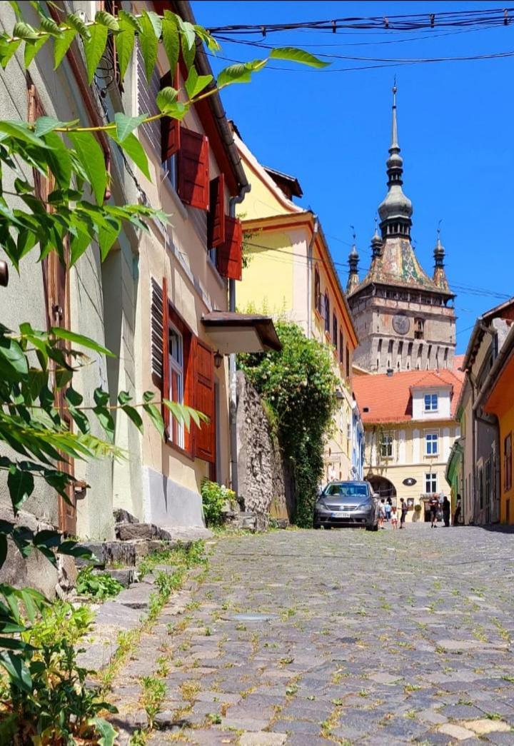 Ferienwohnung Casa Hermann Sighişoara Exterior foto