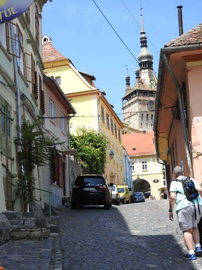 Ferienwohnung Casa Hermann Sighişoara Exterior foto