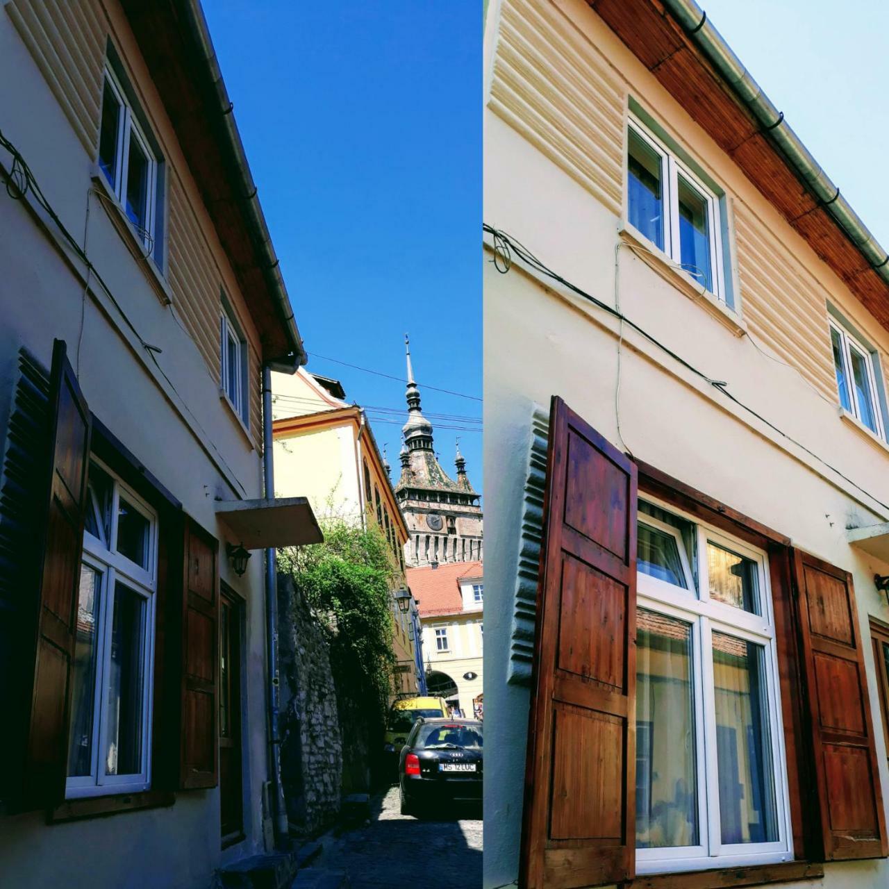 Ferienwohnung Casa Hermann Sighişoara Exterior foto