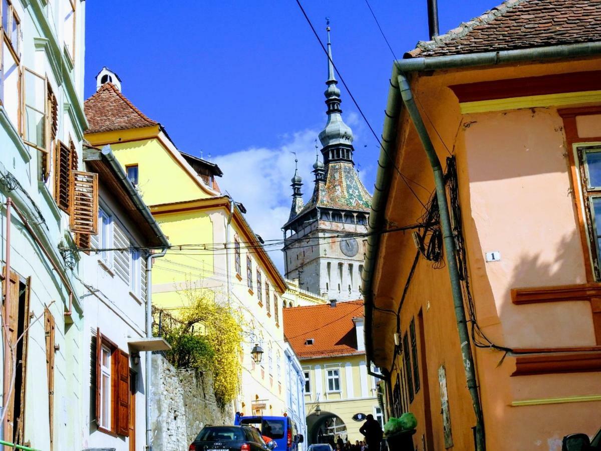 Ferienwohnung Casa Hermann Sighişoara Exterior foto