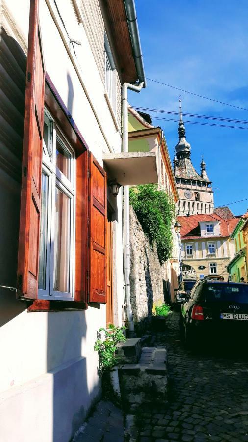 Ferienwohnung Casa Hermann Sighişoara Exterior foto