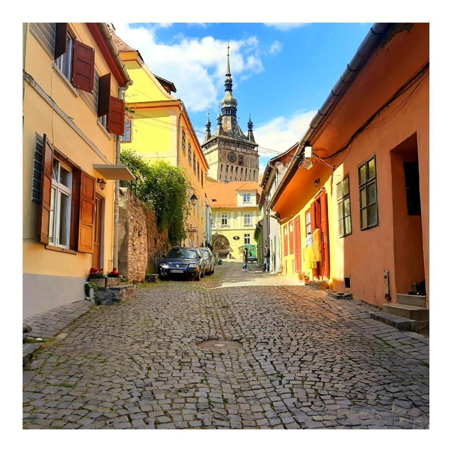 Ferienwohnung Casa Hermann Sighişoara Exterior foto