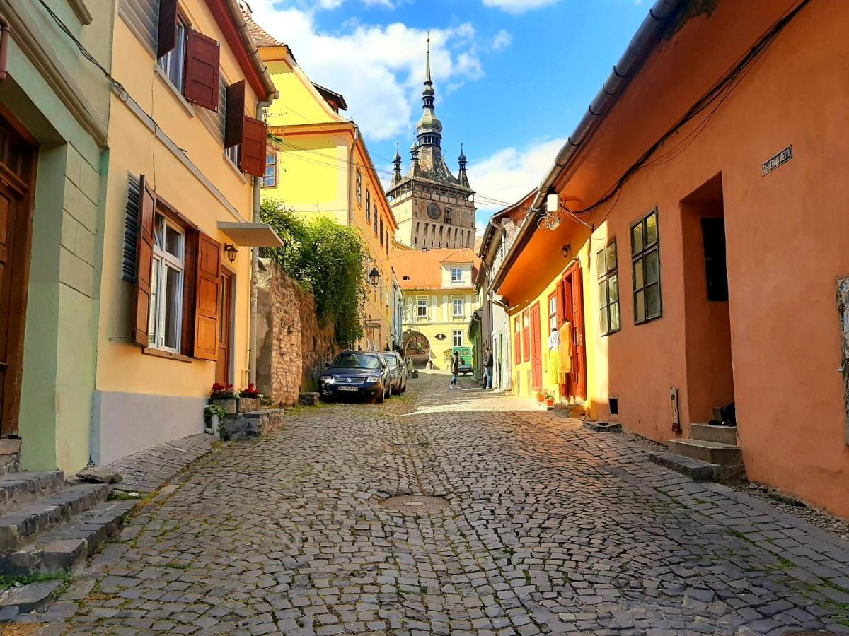 Ferienwohnung Casa Hermann Sighişoara Exterior foto