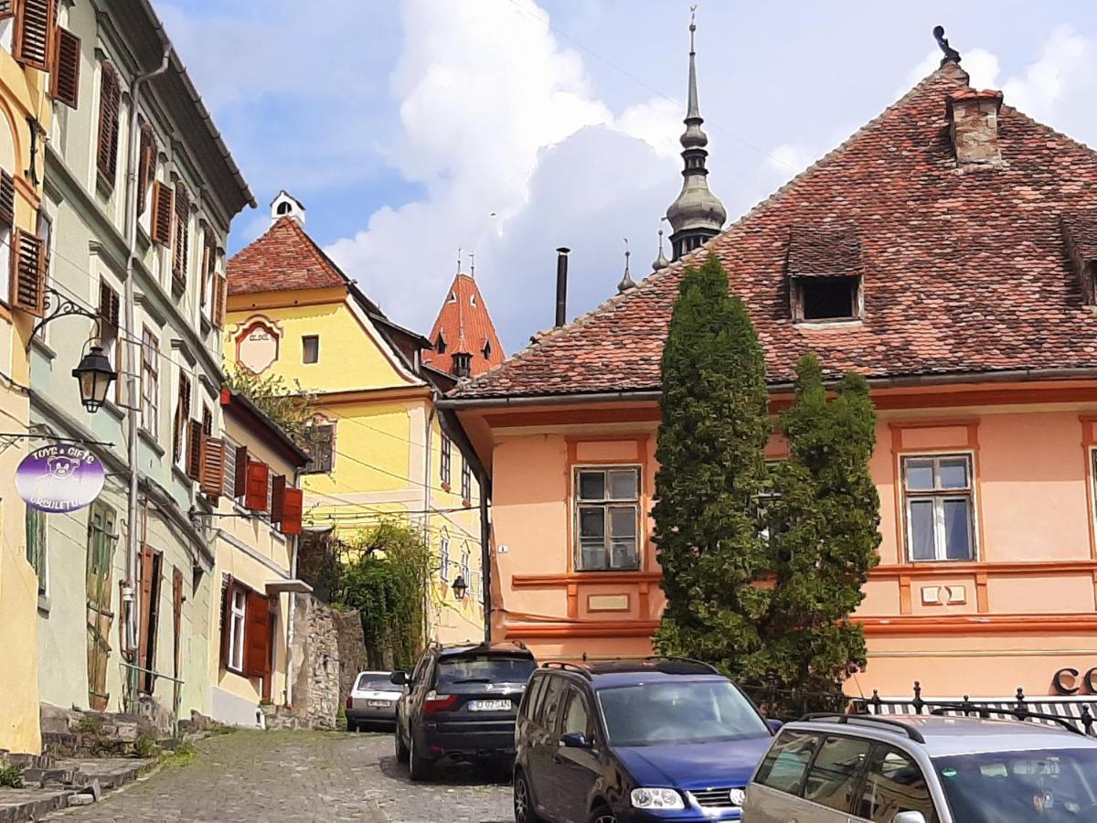 Ferienwohnung Casa Hermann Sighişoara Exterior foto